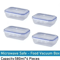 Vacuum Food Storage Container Airtight Fridge Organizer FreshKeeping Box 8