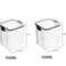 5Piece Airtight Food Storage Container Set Stackable Kitchen Organizer Jars 9