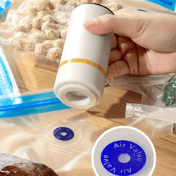 reusable vacuum food storage bags set – usb electric pump & zipper seal system