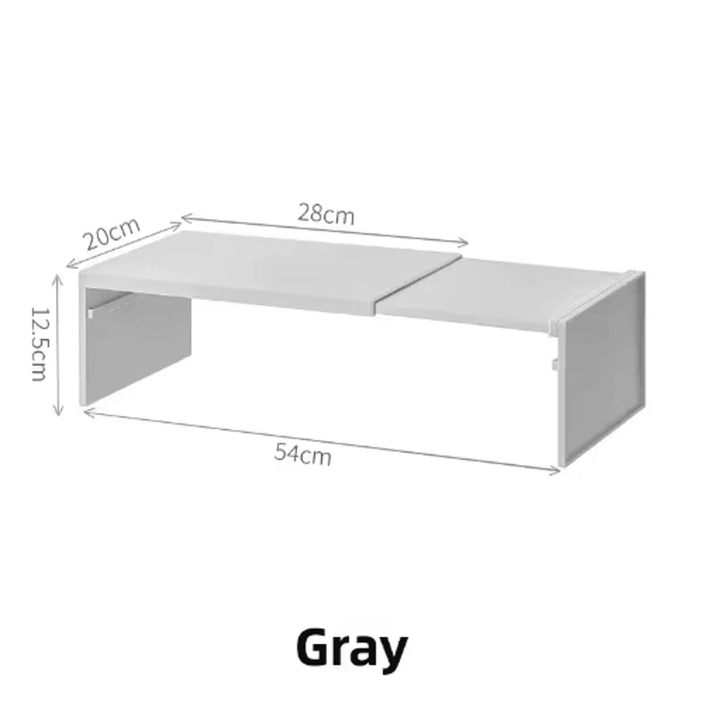 Retractable MultiLayer Kitchen Shelf Adjustable Cabinet Fridge Organizer 1