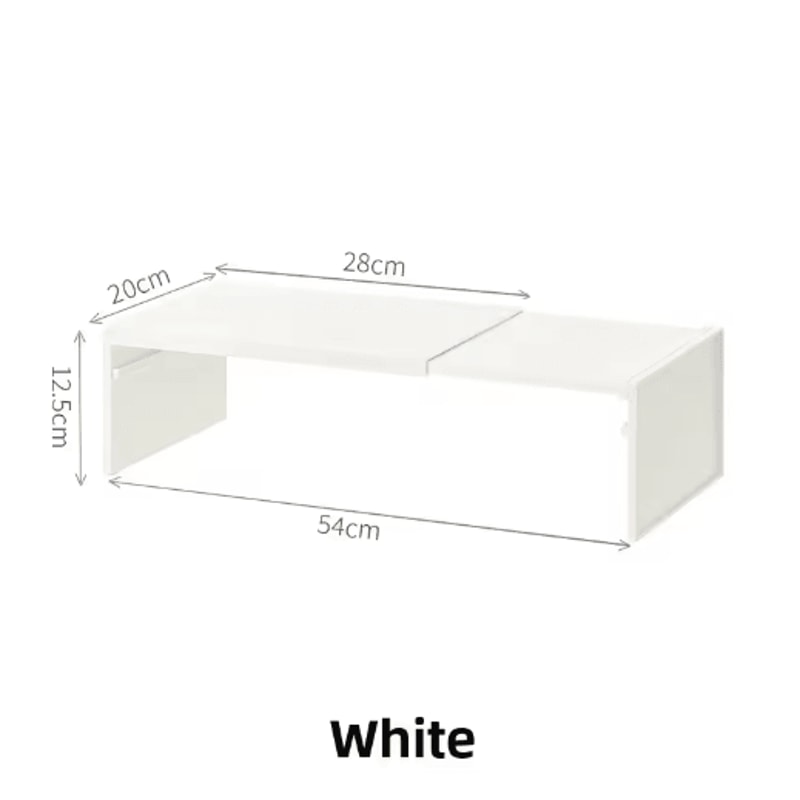 Retractable MultiLayer Kitchen Shelf Adjustable Cabinet Fridge Organizer 2