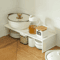 Retractable MultiLayer Kitchen Shelf Adjustable Cabinet Fridge Organizer 6