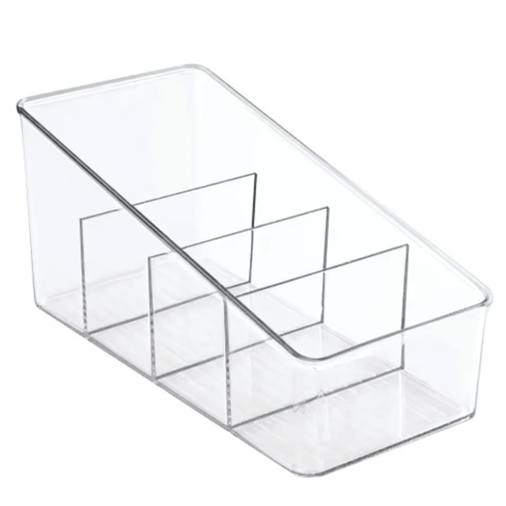 4Layer Transparent Storage Organizer Stackable Pantry Fridge Container 1