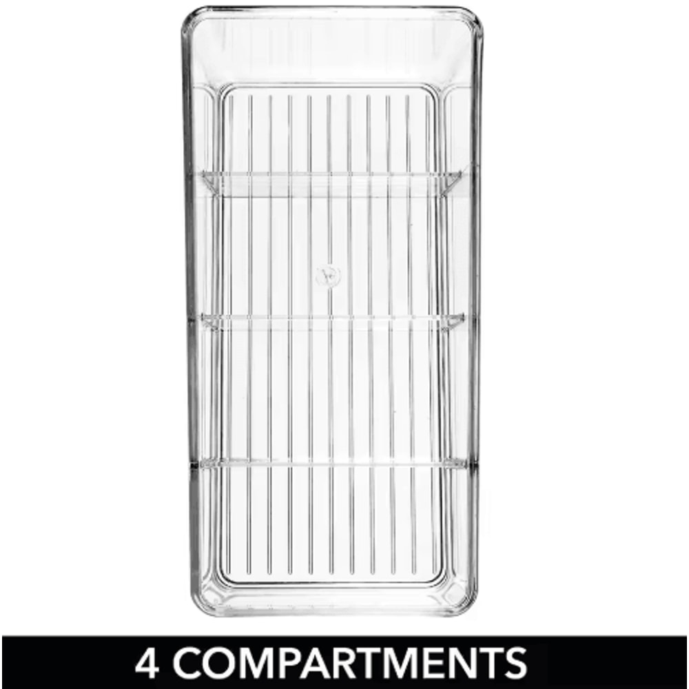 4Layer Transparent Storage Organizer Stackable Pantry Fridge Container 3