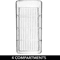 4Layer Transparent Storage Organizer Stackable Pantry Fridge Container 3