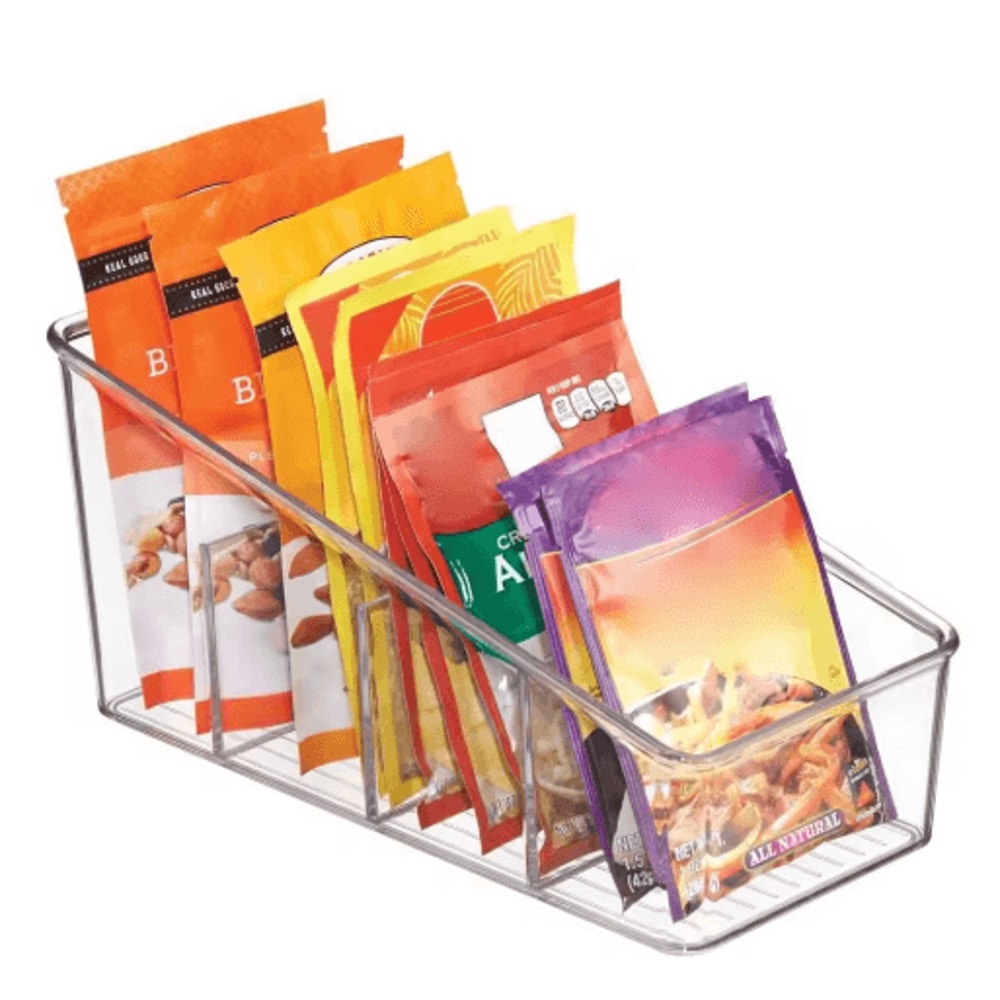 4Layer Transparent Storage Organizer Stackable Pantry Fridge Container 6