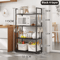 Multilayer Kitchen Storage Shelf Microwave Oven Rack Space Saver 1