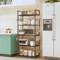 Multilayer Kitchen Storage Shelf Microwave Oven Rack Space Saver 0
