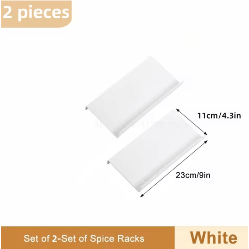 4Layer Adjustable Spice Rack Organizer For Drawer Pantry Storage 4