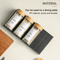 4Layer Adjustable Spice Rack Organizer For Drawer Pantry Storage 7