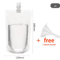 Reusable Drink Pouch With Spout Portable Juice Beverage Storage Bags 7