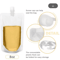 Reusable Drink Pouch With Spout Portable Juice Beverage Storage Bags 14