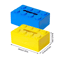Creative Cartoon Building Block Tissue Box Holder Decorative Napkin Storage Box 5