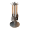 Rotating Kitchen Utensil Stand With 8 Hooks SpaceSaving Countertop Organizer 3