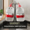 Rotating Kitchen Utensil Stand With 8 Hooks SpaceSaving Countertop Organizer 5