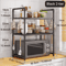 SpaceSaving Microwave Oven Rack Kitchen Countertop Organizer Shelf 1