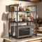 SpaceSaving Microwave Oven Rack Kitchen Countertop Organizer Shelf 0