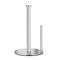 Stainless Steel Kitchen Roll Holder With Weighted Base SpaceSaving Countertop Paper Towel Stand 1