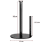 Stainless Steel Kitchen Roll Holder With Weighted Base SpaceSaving Countertop Paper Towel Stand 3