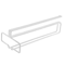 NonDrill Hanging Wine Glass Holder Under Cabinet Stemware Storage Rack 1