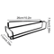 NonDrill Hanging Wine Glass Holder Under Cabinet Stemware Storage Rack 3
