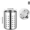 Stainless Steel Cutlery Holder Utensil Drainer MultiCompartment Kitchen Organizer 2