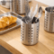 Stainless Steel Cutlery Holder Utensil Drainer MultiCompartment Kitchen Organizer 4
