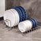 Expandable Dish Drying Rack With Drip Tray Compact Kitchen Plate Organizer 3