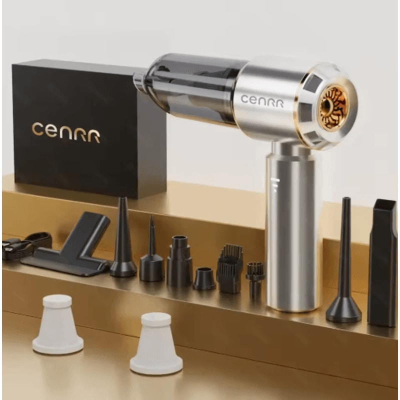 CENRR Cordless Car Vacuum Cleaner 998000PA Portable Handheld Vacuum 3
