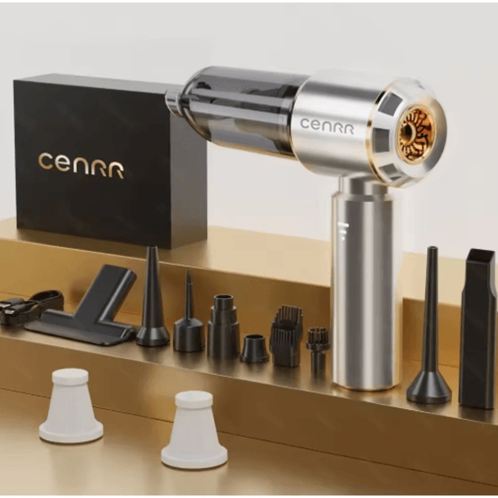 CENRR Cordless Car Vacuum Cleaner HighPower Portable Handheld Cleaner 1