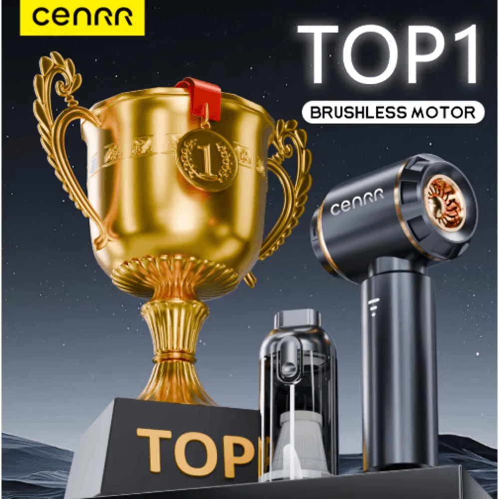 CENRR Cordless Car Vacuum Cleaner HighPower Portable Handheld Cleaner 0