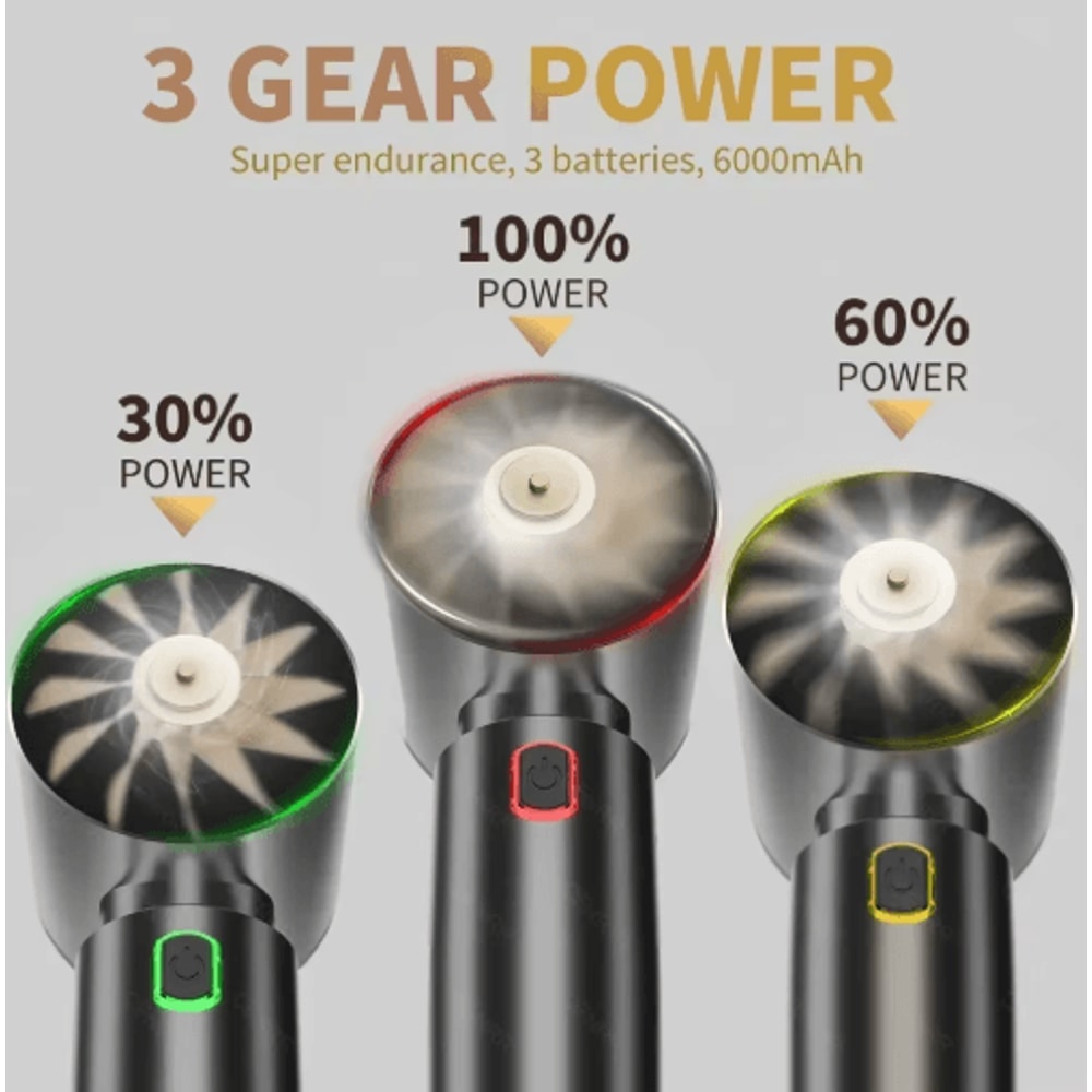 CENRR Mini Cordless Car Vacuum Cleaner Portable Handheld Blower Cleaner 9