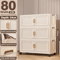 Multifunction Folding Storage Cabinet Dustproof Portable Wardrobe Organizer 3