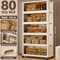 Multifunction Folding Storage Cabinet Dustproof Portable Wardrobe Organizer 4