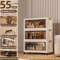 Multifunction Folding Storage Cabinet Dustproof Portable Wardrobe Organizer 16