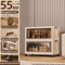 Multifunction Folding Storage Cabinet Dustproof Portable Wardrobe Organizer 17