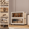 Multifunction Folding Storage Cabinet Dustproof Portable Wardrobe Organizer 17