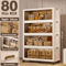 Multifunction Folding Storage Cabinet Dustproof Portable Wardrobe Organizer 5