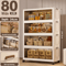 Multifunction Folding Storage Cabinet Dustproof Portable Wardrobe Organizer 5