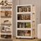 Multifunction Folding Storage Cabinet Dustproof Portable Wardrobe Organizer 21