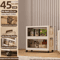 Multifunction Folding Storage Cabinet Dustproof Portable Wardrobe Organizer 23