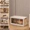 Multifunction Folding Storage Cabinet Dustproof Portable Wardrobe Organizer 24