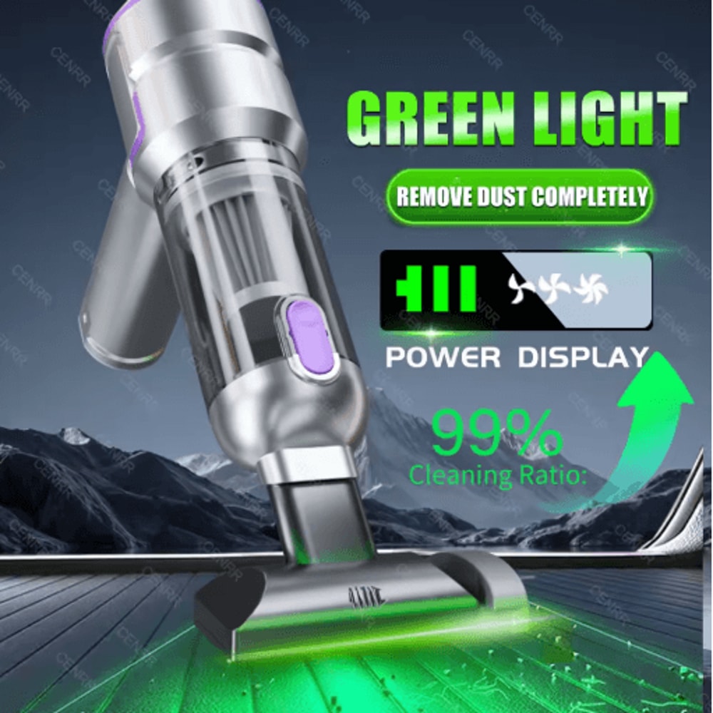 Mini Cordless Car Vacuum Cleaner Powerful Portable Handheld Blower Cleaner 5