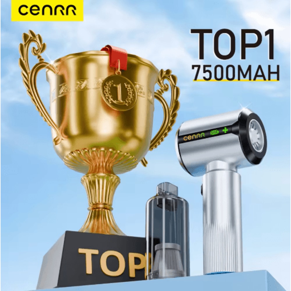 CENRR Mini Cordless Car Vacuum Cleaner Portable Handheld Powerful Cleaner 8