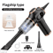 Wireless Mini Handheld Vacuum Cleaner High Power Portable Car Home Cleaner 2