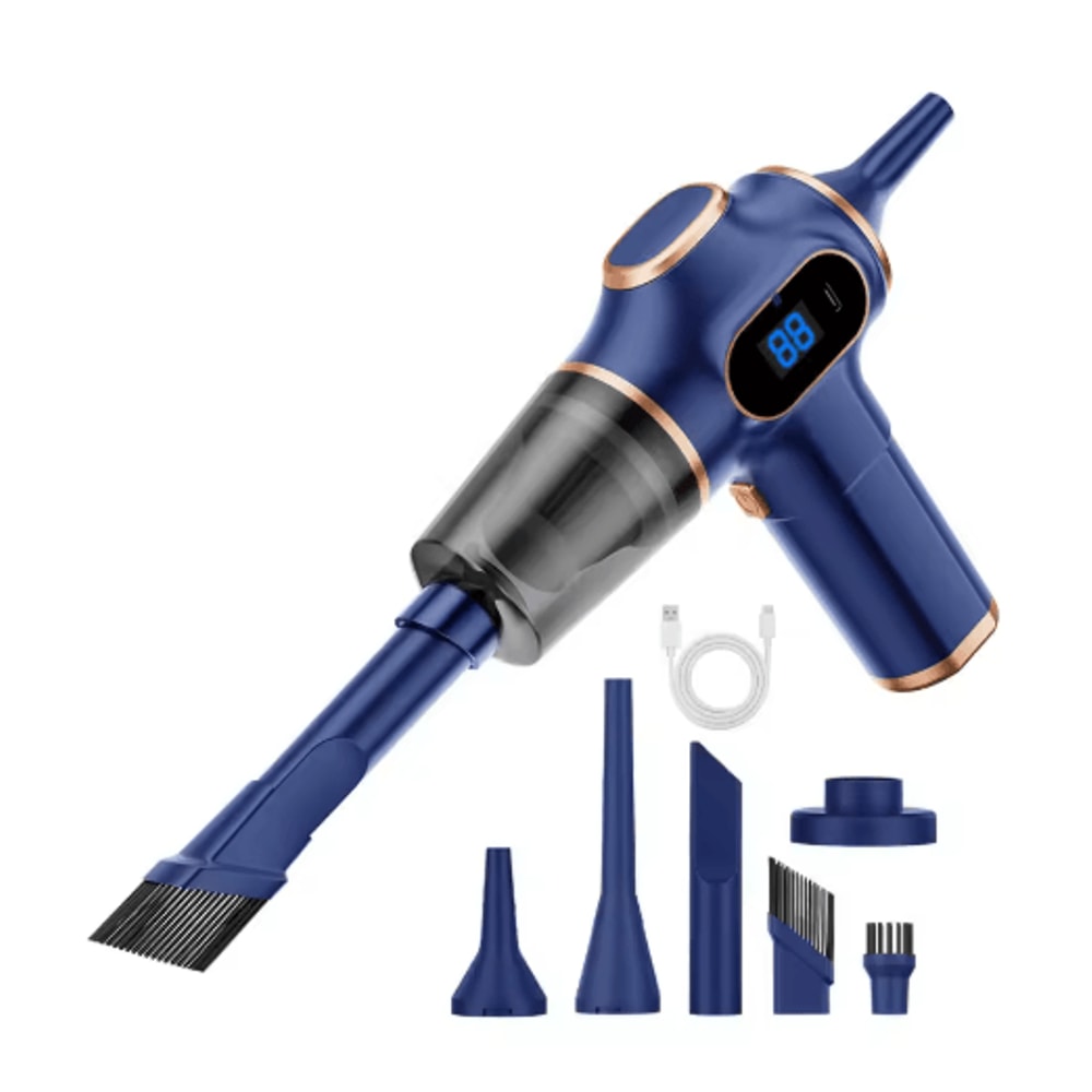 Wireless Mini Handheld Vacuum Cleaner High Power Portable Car Home Cleaner 0