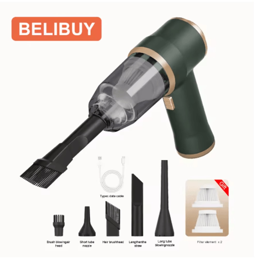 Wireless High Power Car Home Vacuum Cleaner Portable Handheld Cleaning Machine 2