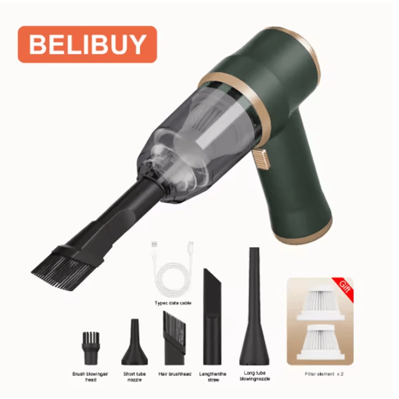 Wireless High Power Car Home Vacuum Cleaner Portable Handheld Cleaning Machine 2