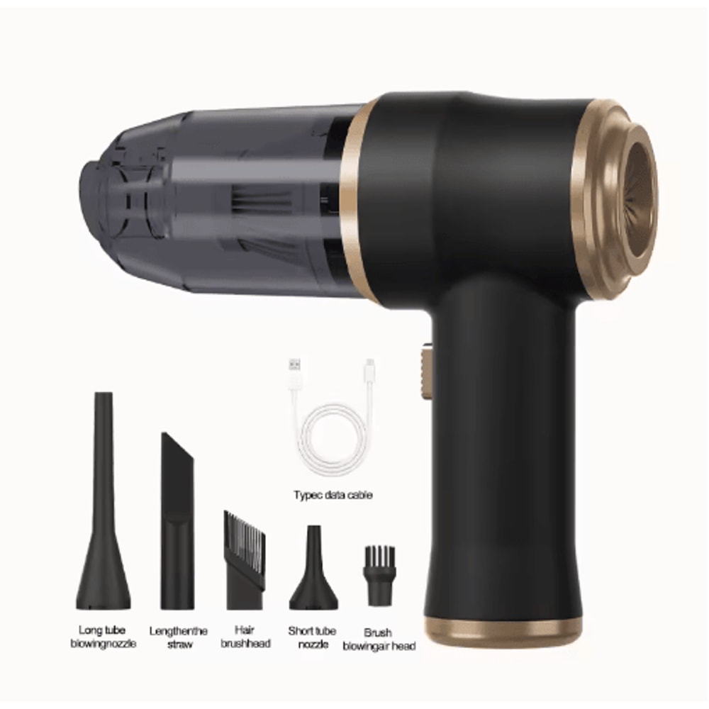 Wireless High Power Car Home Vacuum Cleaner Portable Handheld Cleaning Machine 0