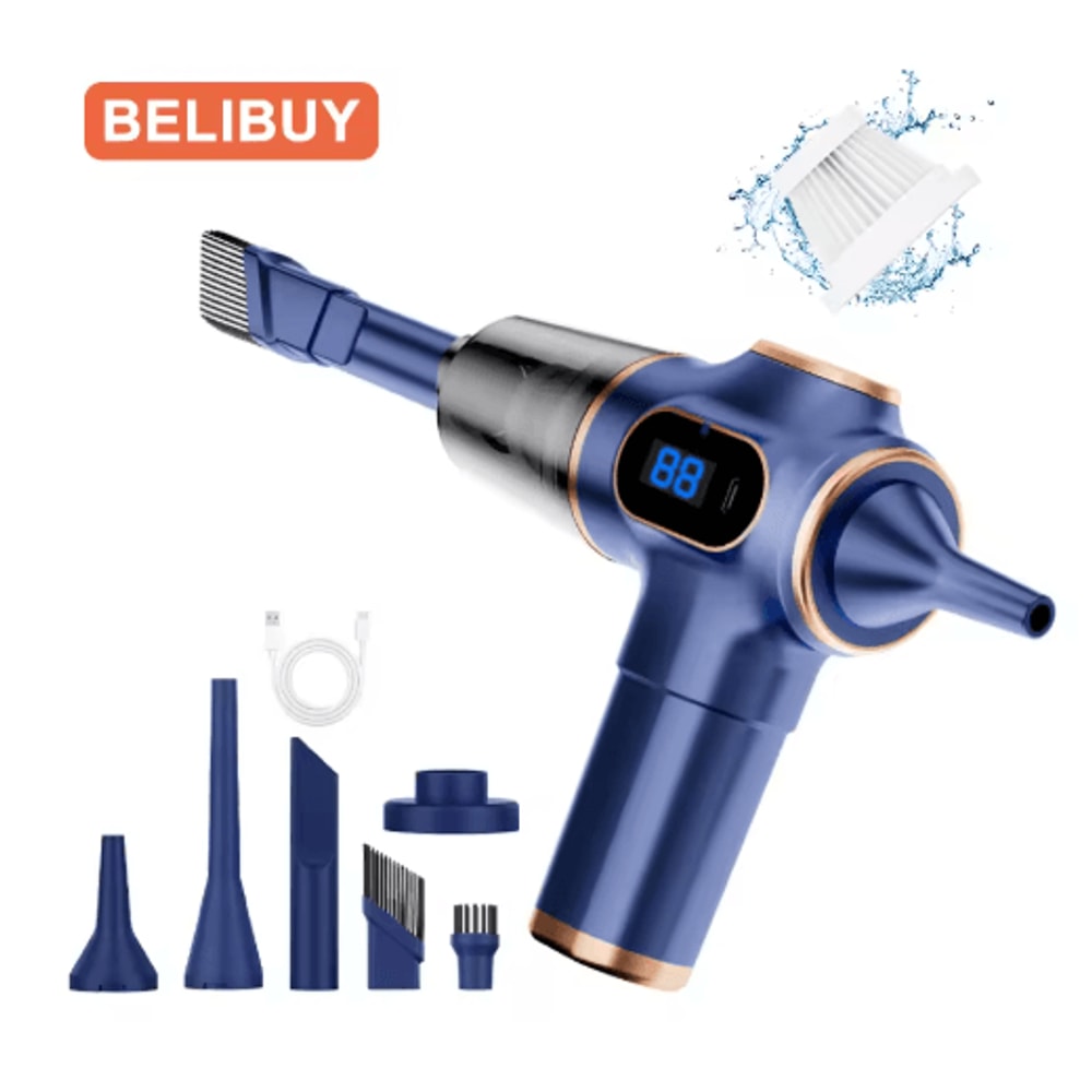 Wireless High Power Mini Vacuum Cleaner Portable Car Home Cleaning Machine 3